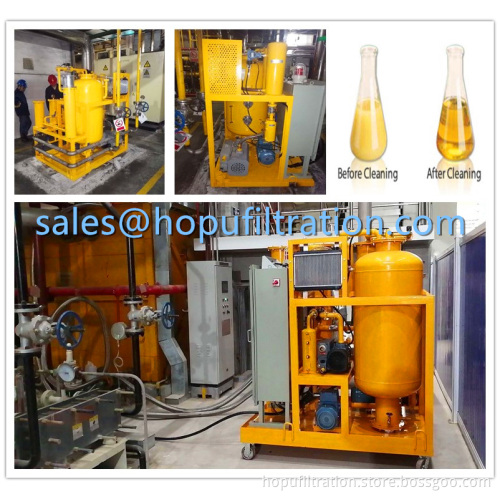 Energy Saving Lubricant Hydraulic Oil Purifier Machine Multi Stage Filtration System